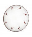 Plafonnier en verre Moon Laiton antique 1 ampoule 9cm