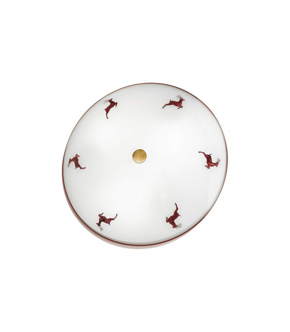 Plafonnier en verre Nonna 2 ampoules 7cm