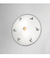 Ceiling light Nonna Antique brass 2 bulbs 7cm
