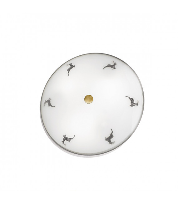 Ceiling light Nonna Antique brass 3 bulbs 7cm