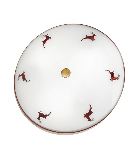 Nonna glass ceiling light 4 bulbs 8cm