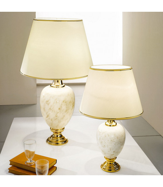 Lampe de table Dauphin 1 ampoule 60cm