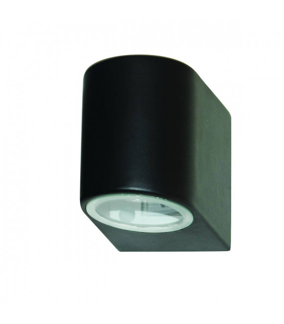 Outdoor-LED-Strahler Glas Aluminium 1 Birne 8cm