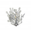 Applique design Bouquet 1 ampoule Verre,acier doux Chrome,Transparent