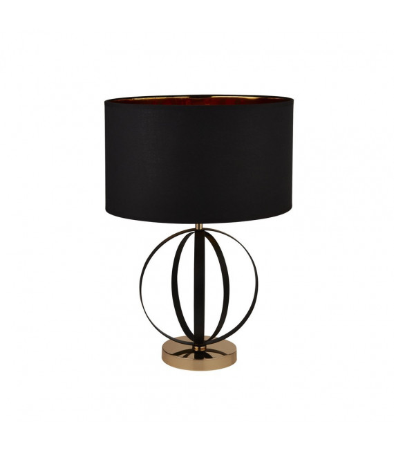 Lámpara de mesa Table Acero Dulce Negro 1 bombilla 58cm