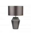 Table lamp Table Smoked chrome glass 1 bulb 49cm