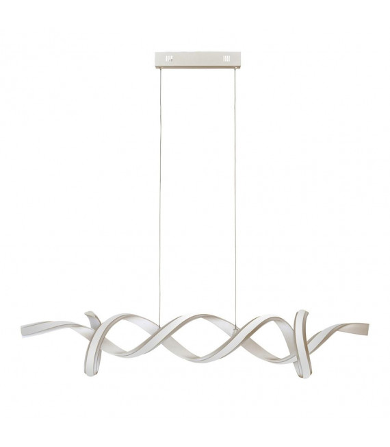 Music integrated LED ceiling light Acrylic, aluminium, mild steel Silver, white 23 Cm