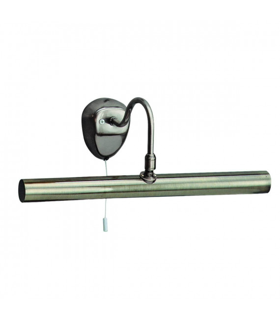 Lampada da tavolo in ottone antico 2 lampadine