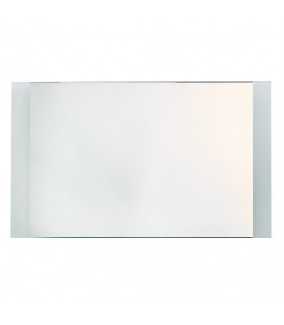 Miroir LED salle de bain Bathroom Aluminium,plastique,miroir,acier doux blanc,miroir,givré 2 ampoules cm