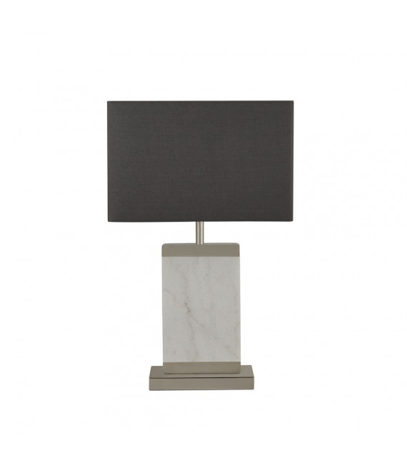 Lampe de table Table Acier doux Nickel satiné 1 ampoule 55cm