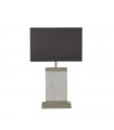 Table lamp Table Mild steel Satin nickel 1 bulb 55cm