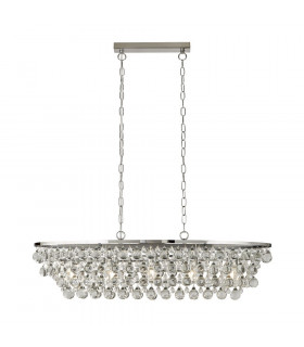 Michelle pendant Mild steel Chrome 5 bulbs 21.5cm