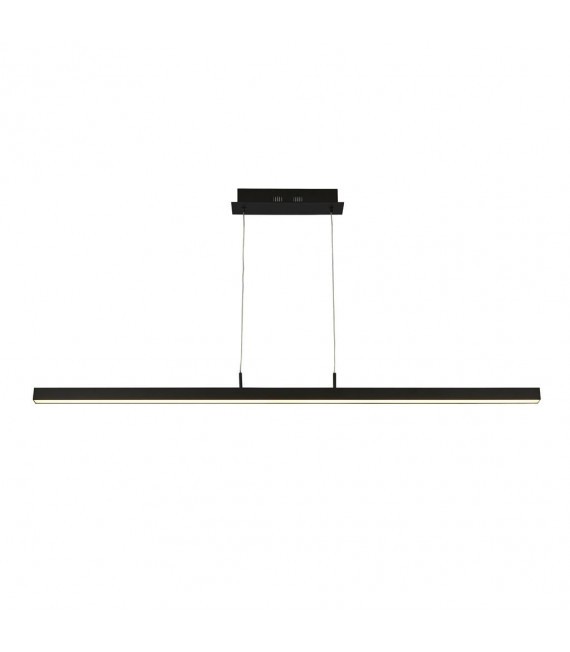 Suspension Tribeca Aluminium,acier doux blanc,Noir mat 7 Cm