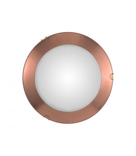 Plafonnier Moon 1 ampoule Cuivre