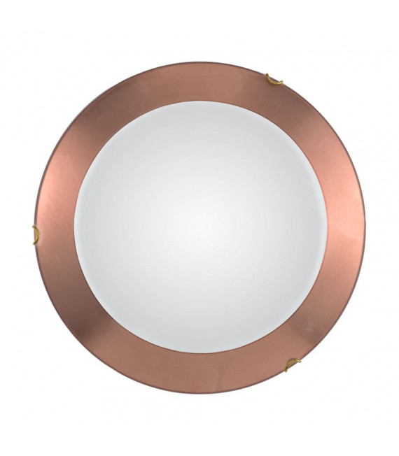Plafonnier Moon 1 ampoule Cuivre