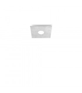 Spot Downlight Quadratisch weiß 1 Glühbirne 3cm