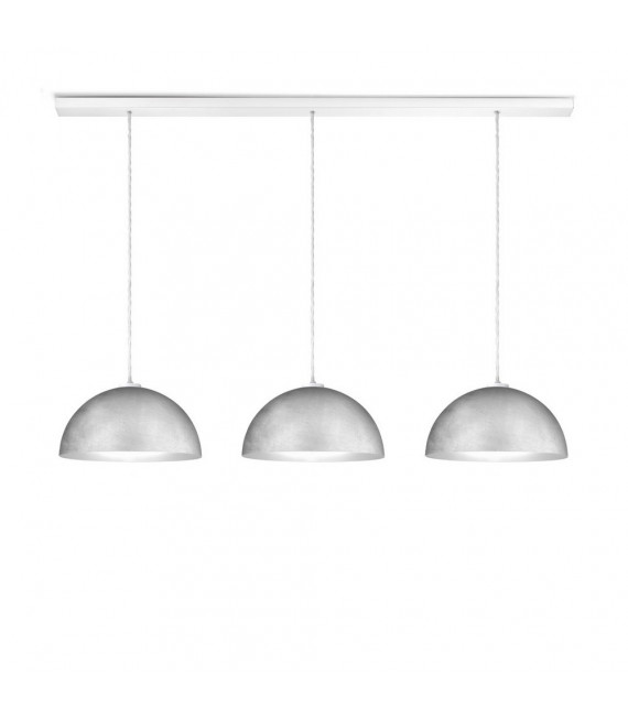 Cult lámpara colgante blanco mate 3 bombillas 250cm