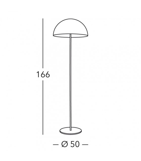 Cult floor lamp 3 bulbs