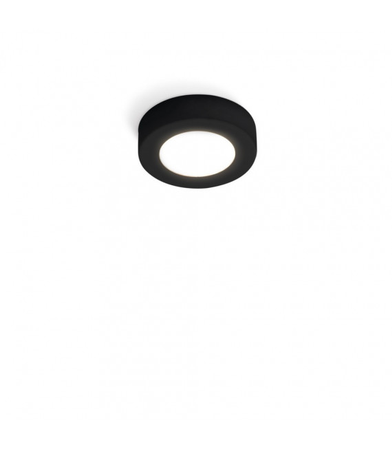Spot Downlight Click Nero opaco 1 lampadina 3cm