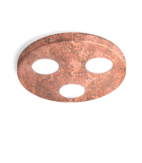 Spot Downlight Click Kupfer 3 Glühbirnen 3cm