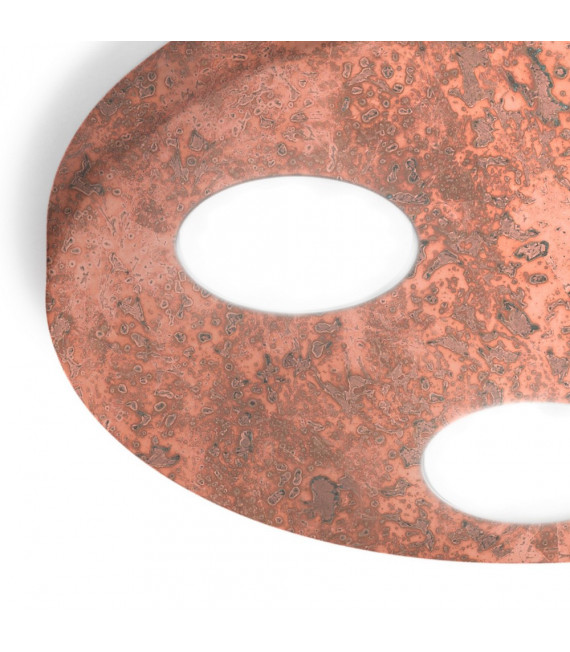 Foco Downlight Click Cobre 3 bombillas 3cm