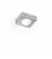 Spot Downlight Click Silver 1 bulb 3cm