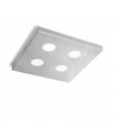 Spot Downlight Click Silver 4 bulbs 3cm