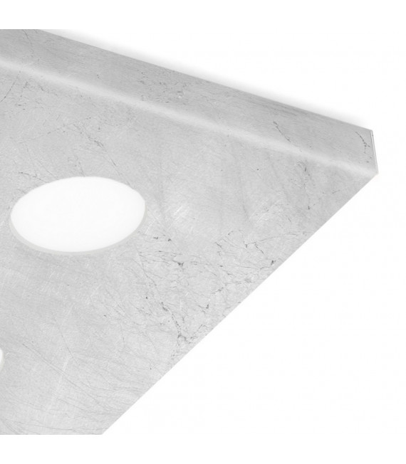 Spot Downlight Click Silber 4 Birnen 3cm