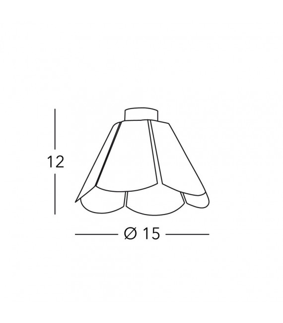 Spot Downlight Bloom Argento 1 lampadina 12cm