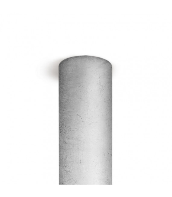 Spot Downlight Tubo Argento 1 lampadina 23,5 cm