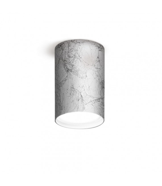 Spot Downlight Tube Argent 1 ampoule 1cm