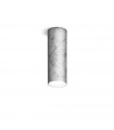 Spot Downlight Tube Argent 1 ampoule 23,5cm