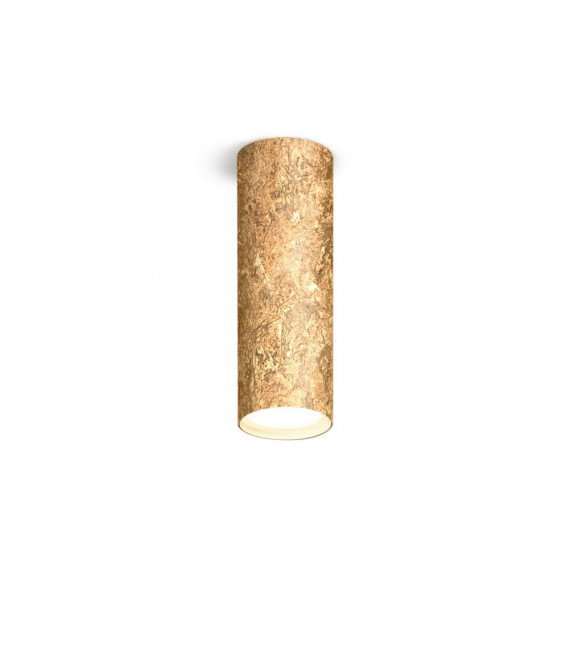Spot Downlight Tube Gold 1 lampadina 23,5 cm