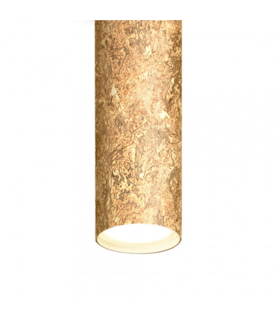 Spot Downlight Tube Gold 1 lampadina 23,5 cm