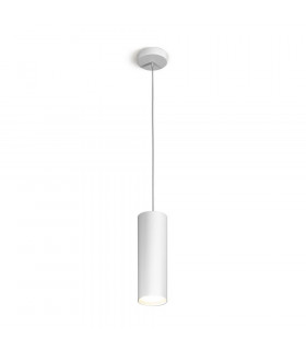 Suspension design Tube blanc 1 ampoule 23,5cm