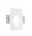 Applique encastrée Ariel Plâtre blanc 1 ampoule cm
