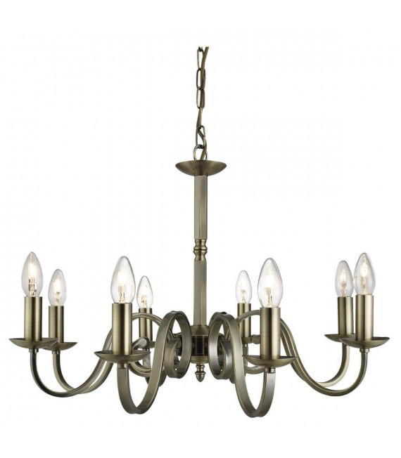 plafonnier ventilateur vintage 2 ampoules e27 max 60w brun patiné