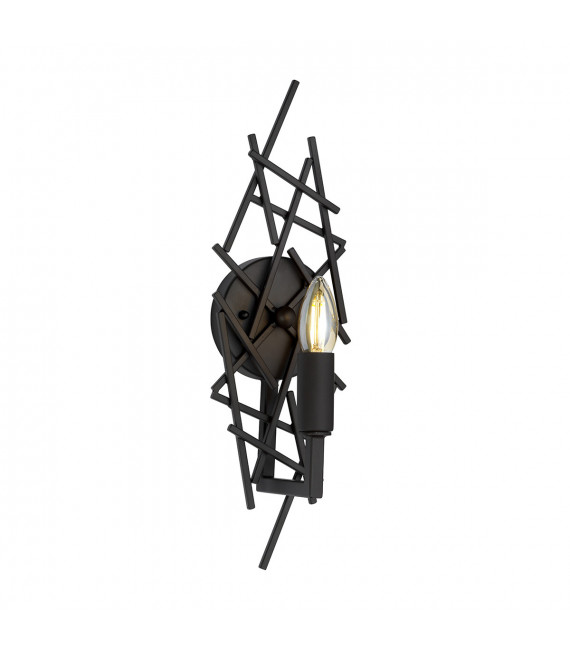 Applique murale Taiko Acier Bronze vieilli 1 ampoule 43cm