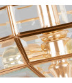 Ceiling light Old Rose gold 2 bulbs 23cm