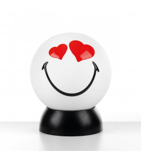 Lampe de table SMILEY Plastique Blanc
