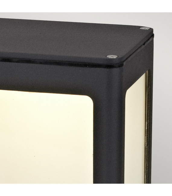Book Graphite garden lantern 1 bulb 27cm
