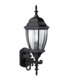 Lotta Black Metal garden lantern 1 bulb 62cm
