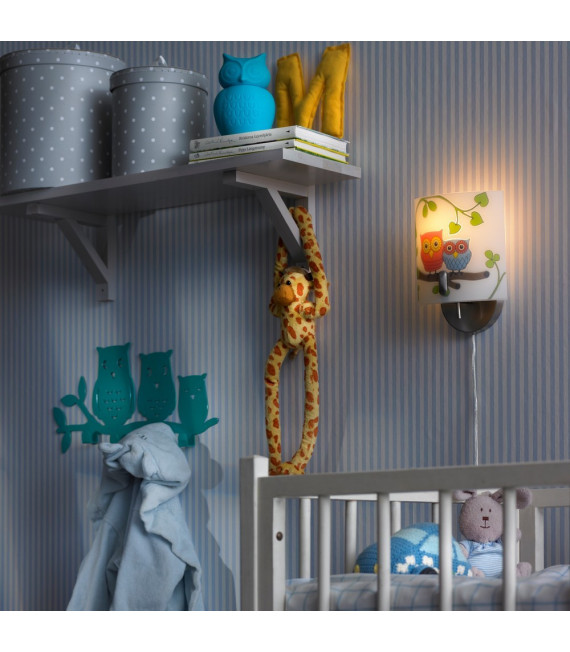 Wall light Ugglarp Metal Steel 1 bulb 22cm