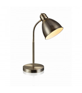 Lampe de table Nitta Métal Antique 1 ampoule 43cm