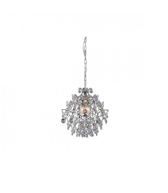 Sofiero Chrome Metal Pendelleuchte 3-flammig 38,5cm
