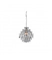 Suspension Sofiero Métal Chrome 3 ampoules 38,5cm