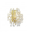 Designer wall light Sofiero Metal Brass 1 bulb 21cm