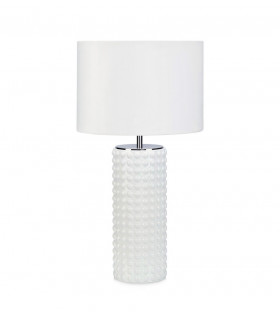 Proud table lamp White glass 1 bulb 65cm