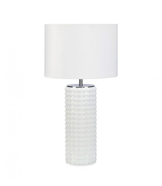 Lampe de table Proud Verre blanc 1 ampoule 65cm