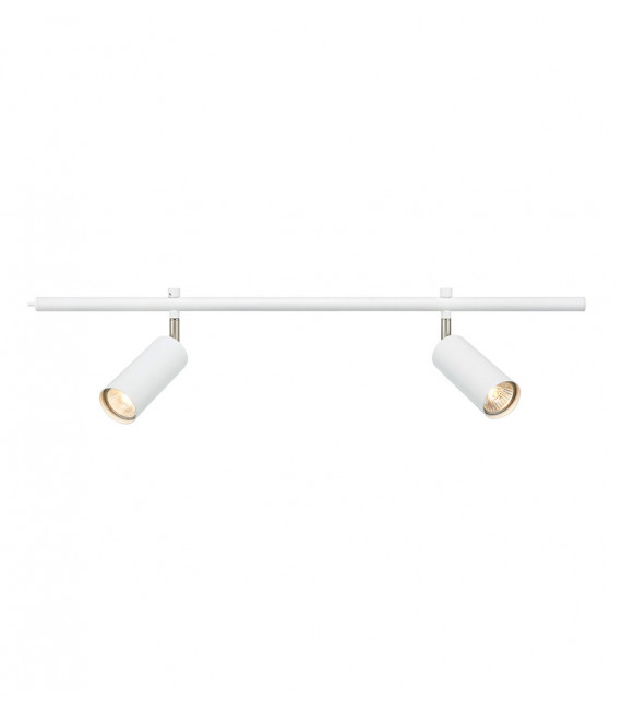 Foco Expand Metal Blanco 2 bombillas 20,5cm